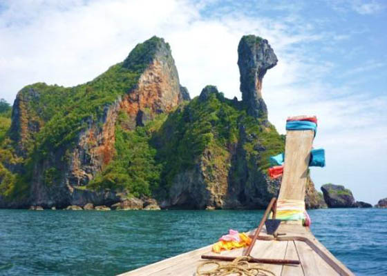 4 Islands By Long Tail Boat from Krabi