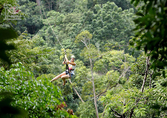 ATV Bike + Skyline Zipline Adventure