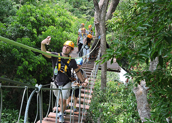 ATV Bike + Zipline Adventure