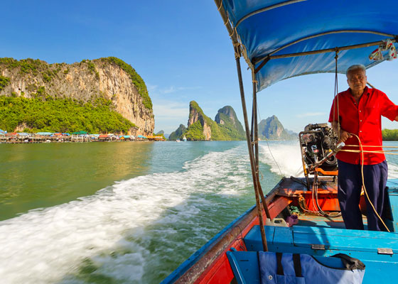 Private James Bond Tour by Long Tail boat