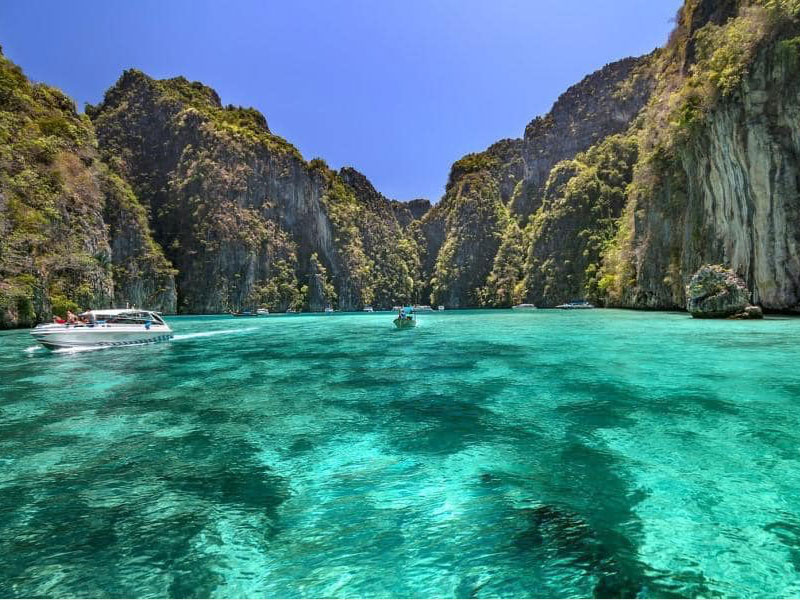 Phi Phi  Island by Speed Boat